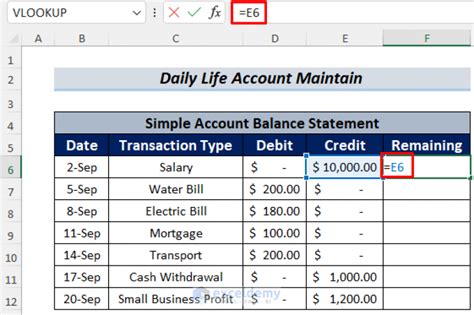 How to Maintain Accounts in Excel Sheet Format (4 Templates)