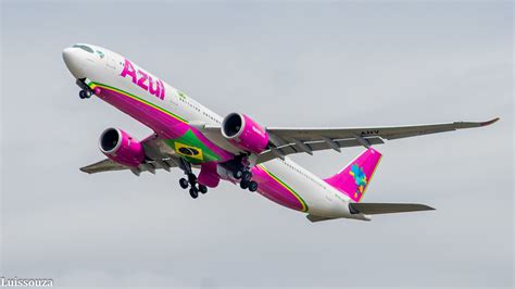 AZUL AIRLINES A330 900neo PR ANV Climbing From RWY18 SBRF Flickr