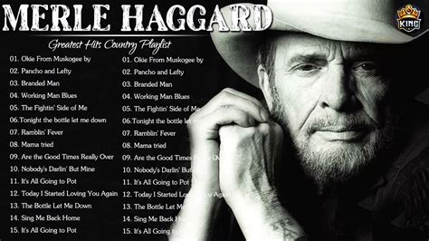 Merle Haggard Greatest Hits Full Album Best Songs Of Merle Haggard