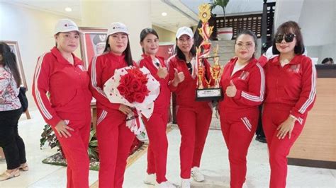 Biro Umum Pemprov Raih Juara Pertama Senam Sicita Hut Ke Sulawesi