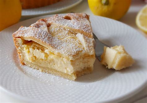 Crostata Della Nonna Al Limone Dolce Ripieno Crema Cucinare Come Amare