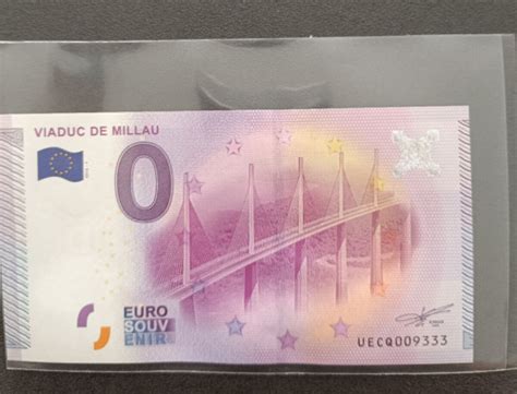 Billet Touristique 0 Euro Souvenir France 2015 Viaduc De Millau EBay