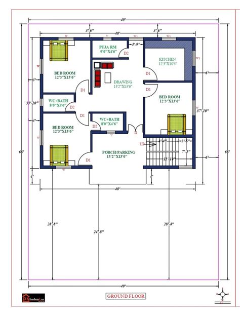 40x38 Affordable House Design Dk Home Designx