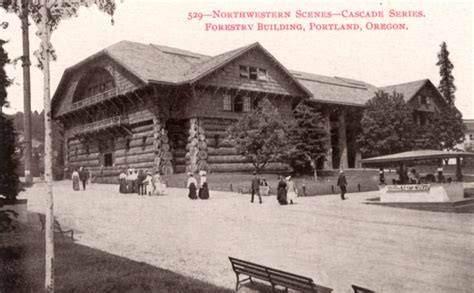 Worlds Largest Log Cabin The Lost Historic Forestry Building Of