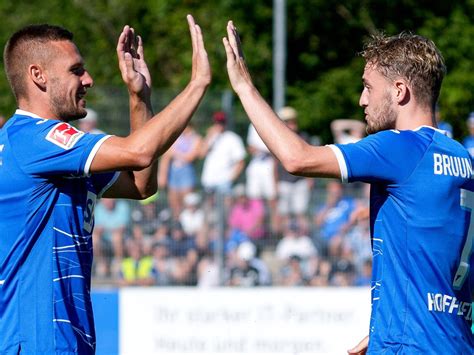 Erfolgreicher Testspielauftakt In Walldorf Tsg Hoffenheim