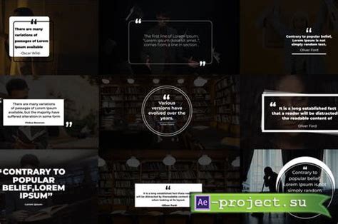 Videohive Quotes Titles 1 0 After Effects 39967754 Project For