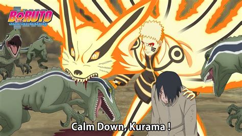 BORUTO NEW EPISODE 286 Naruto Save Sasuke With Kurama Chakra Mode