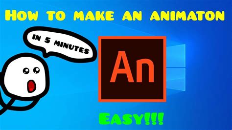 How To Make Easy Animation In Adobe Animate Youtube