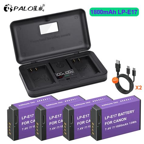 Palo Lp E Lpe Lp E Camera Battery Multifunctional Charger Case