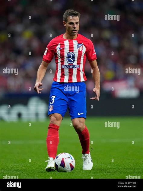 Madrid Spain 01st Oct 2023 Cesar Azpilicueta Of Atletico De Madrid