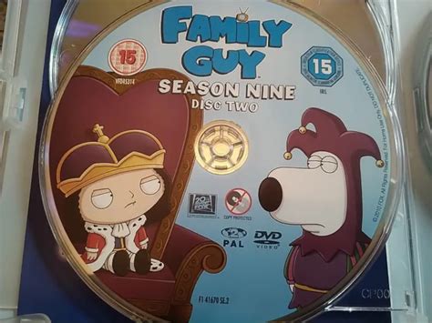 FAMILY GUY SEASON 9 - Disc 2- Dvd - No Case - Disc Only £1.75 - PicClick UK