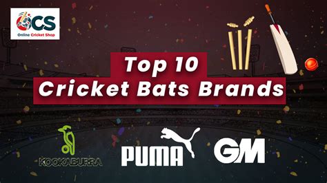 Top 10 Cricket Bat Brands – OCS BATS