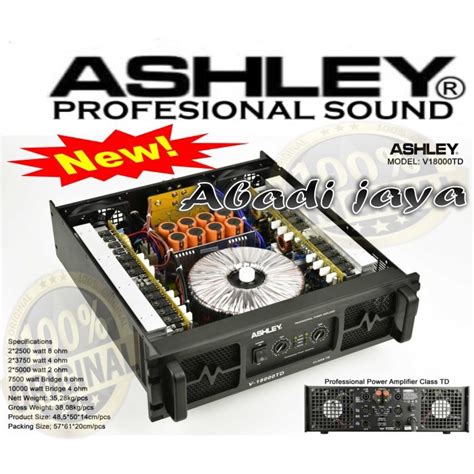 Jual Power Ashley V Td Ashley V Td Class Td Garansi Resmi