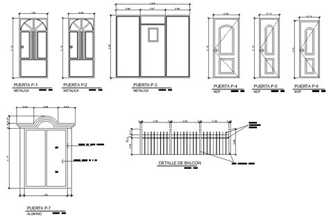 Detail Of Plan And Elevation Door Dwg File Cadbull Nbkomputer