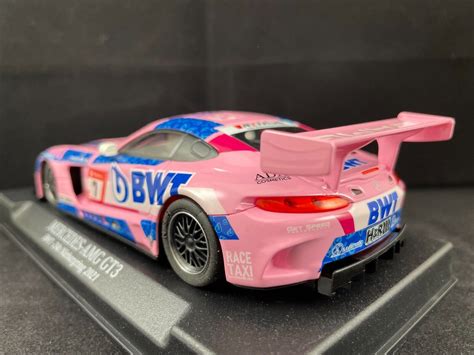 0297AW NSR MERCEDES BENZ AMG GT3 7 BWT RACING 1 32 SCALE Bonza Slot