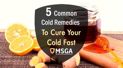 5 Common Cold Remedies To Cure Your Cold Fast - Med-Sense Guaranteed ...