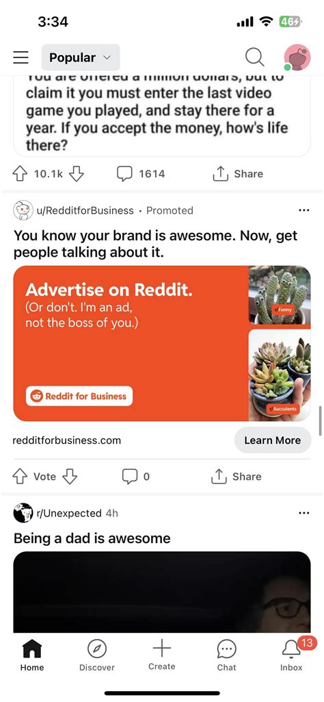 All Of My Reddit Ads Are For Reddit Ads Rfunnyandsad