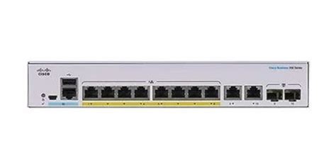 Cisco Business CBS350 8P E 2G Managed Switch LAN Capable White At Rs