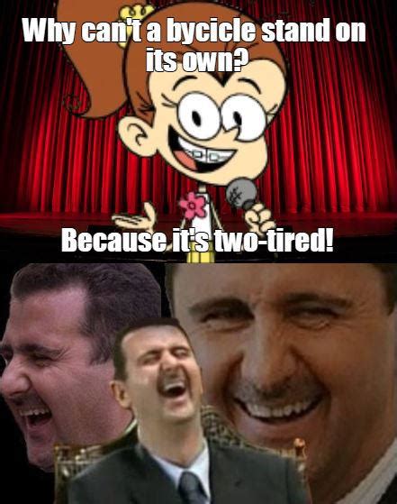 Bashar Laughs At Luans Funny Joke By Partyrocker12 On Deviantart