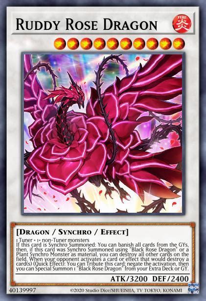 Rose Dragon Deck Recipe Mar 4 Yugioh Duel Links Gamea