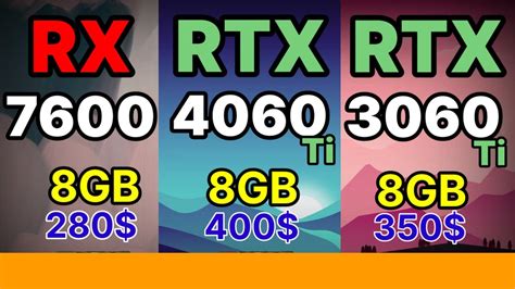 Rx Vs Rtx T Vs Rtx T Vs Rtx Vs Arc A Vs Rtx