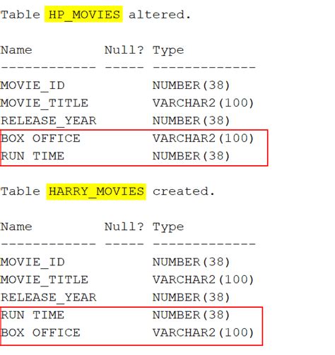 Oracle Alter Table Insert Column Position