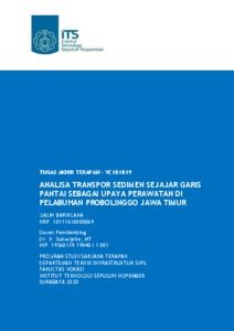 Analisa Transpor Sedimen Sejajar Garis Pantai Sebagai Upaya Perawatan