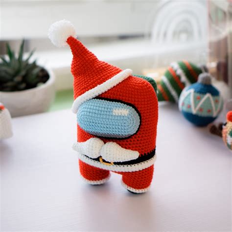 Among Us Santa Claus Amigurumi Pattern Amigurumi