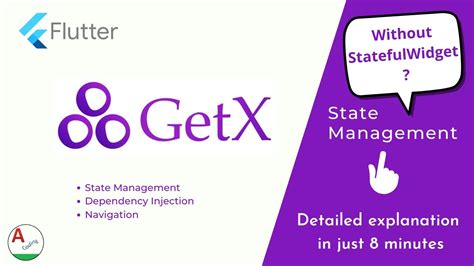 Flutter Getx State Management Without Statefulwidget Getx Flutter