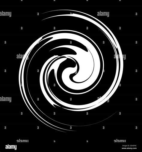 Wellen Spiralen Wirbeln Spiralen Helix Circular Twirl Stock