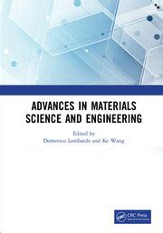 Advances in Materials Science and Engineering | Proceedings of the 7th
