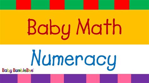 Bee Smart Baby Baby Math Numeracy 2000 Youtube