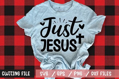 Just Jesus Svg Graphic By Craftygenius · Creative Fabrica