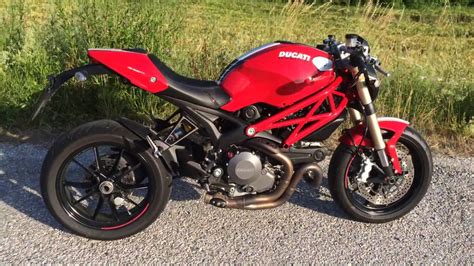 Ducati Monster 1100 Evo Diesel Exhaust Off Youtube