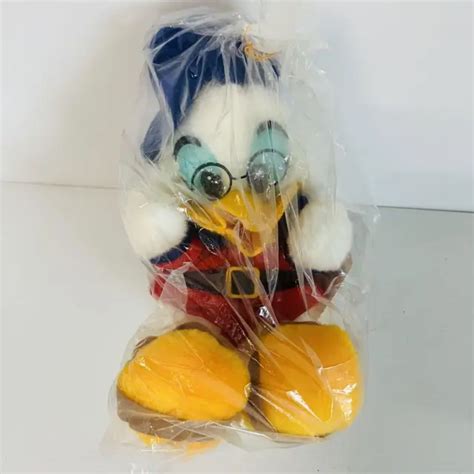 Disney Uncle Scrooge Mcduck Plush Doll Walt Disney Company Rare