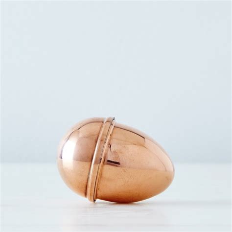 Vintage Copper Egg Mold Mid 19th Century Vintage Copper Egg Mold Copper