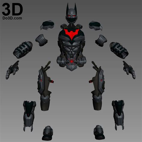 3d Printable Model Batsuit Armor From Batman Beyond Print File Format Stl