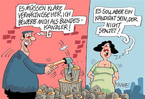 Kanzlerkandidat By Rabe Politics Cartoon Toonpool