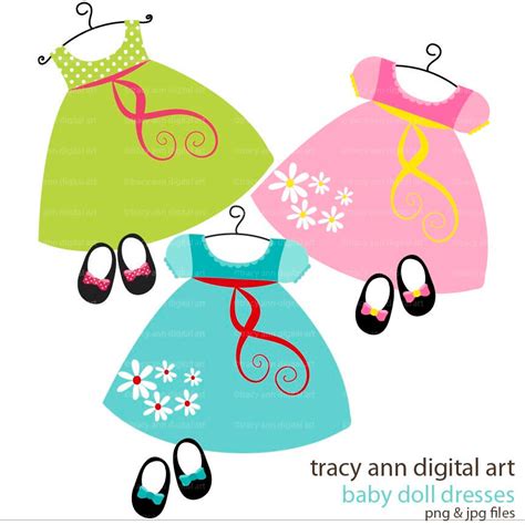 Girl Dresses Clipart Clipart Best