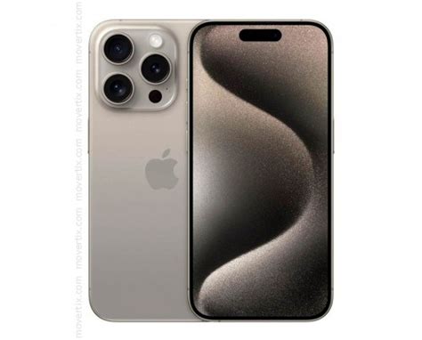 IPhone 15 Pro Titane Naturel Avec 512Go 0195949020377 Movertix