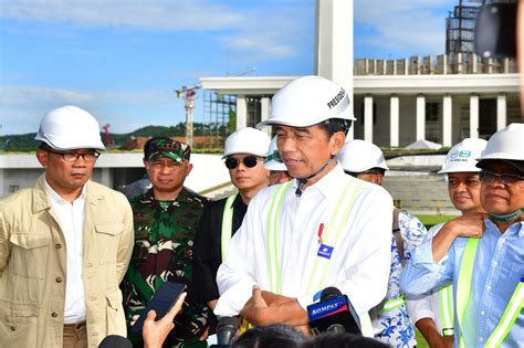 Air Dan Listrik Sudah Masuk KSP Jokowi Jadi Ngantor Di IKN Akhir Juli