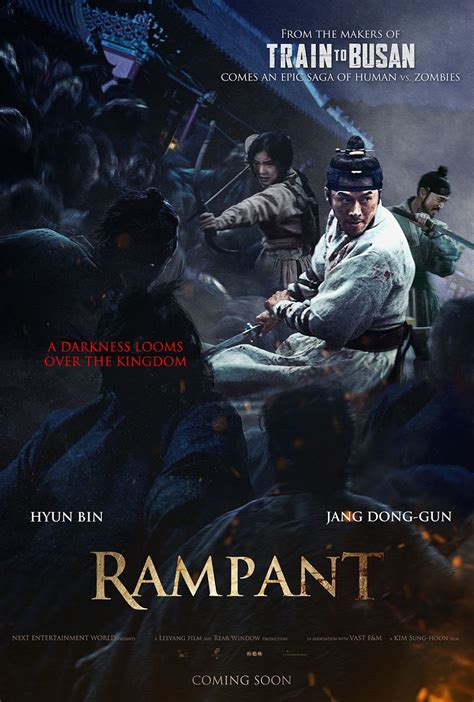 My Movie World: Korean Period Zombie Thriller “Rampant” Releases Explosive Teaser Poster and Trailer