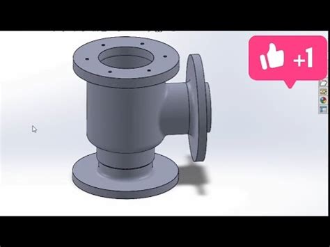 Feed Check Valve Body Solidworks Tutorials Youtube