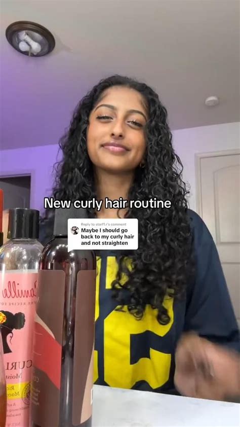 3A Curly Hair Routine [Video] in 2024 | Curly hair styles, Curly hair ...