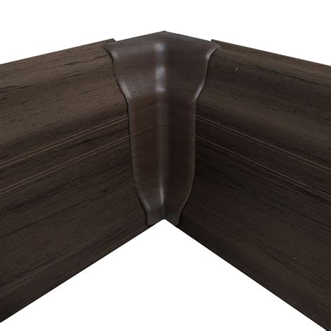 Pvc Skirting 95x24mm Dark Mahogany Kirk Marketing