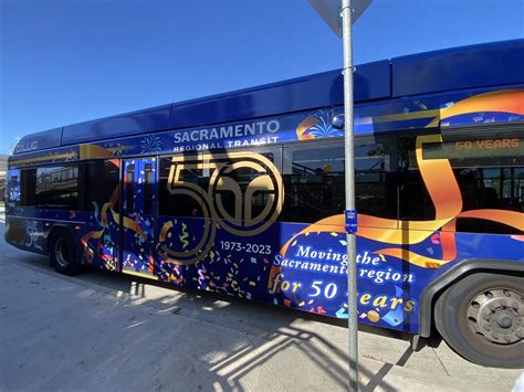 Sacramento Regional Transit celebrates 50 years of service to region