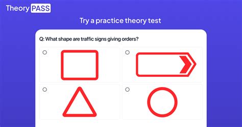 Driving Theory Car Mock Exam Of For Tests