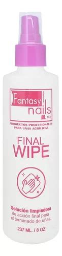 Finish Limpiador De Gel 8 Oz Remueve Residuos Fantasy Nails