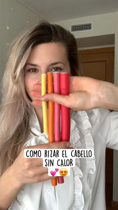 Como Rizar El Cabello Sin CALOR Cabello Rizo Rizos Sin Calor