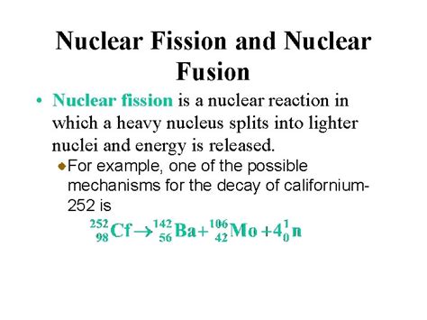 Nuclear Fusion Equation Examples - Diy Projects